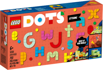 LEGO DOTS  Rozmaitości DOTS — literki 41950