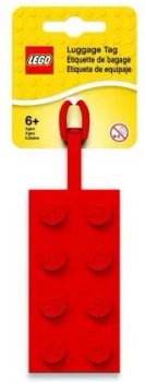 Zawieszka LEGO 52002 klocek czerwony na bagaż
