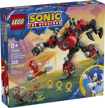 Lego Sonic 77005 Knuckles kontra Dr. Eggman w mechu Egg Crusher 