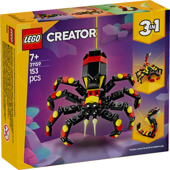 Lego Creator 31159 Dzikie zwierzęta: niezwykły pająk  