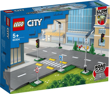 LEGO CITY  Płyty drogowe 60304