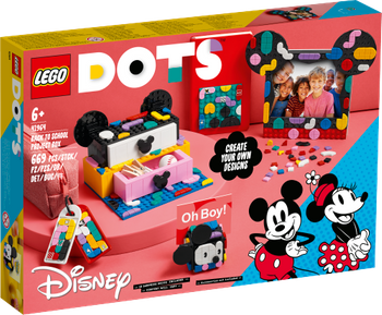 LEGO DOTS Myszka Miki i Myszka Minnie — zestaw szkolny 41964