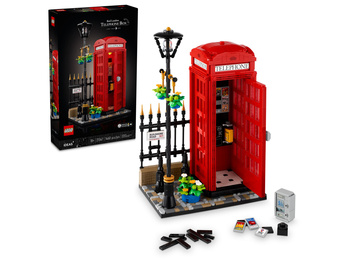 LEGO Ideas 21347 Czerwona londyńska budka telefoniczna 