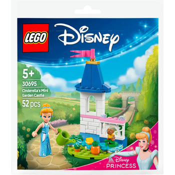 Lego Disney 30695 Miniaturowy zamek Kopciuszka z ogrodem  