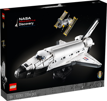 LEGO ICONS Wahadłowiec Discovery NASA 10283