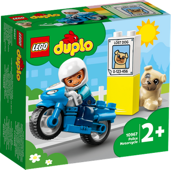 LEGO DUPLO Motocykl policyjny 10967