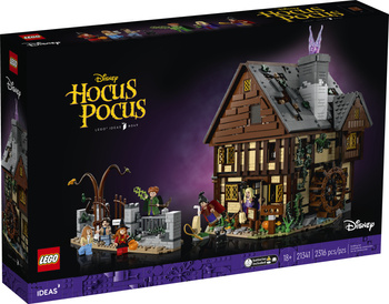  LEGO 21341 Disney Hokus Pokus: Chata sióstr Sanderson 