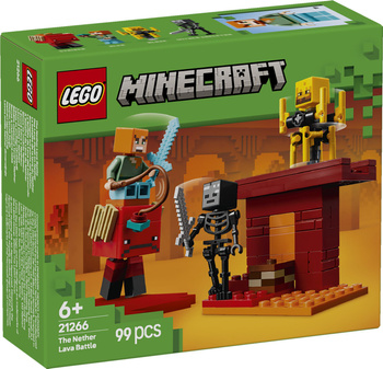 Lego Minecraft 21266 Bitwa na moście Netheru 