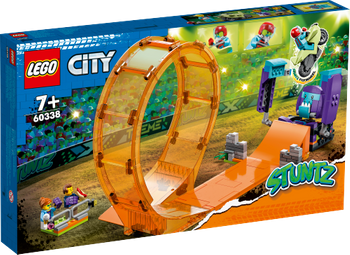 LEGO CITY Kaskaderska pętla i szympans demolka 60338