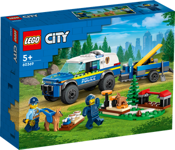LEGO CITY Szkolenie psów policyjnych w terenie 60369