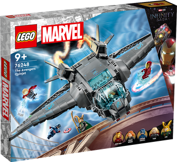 LEGO MARVEL Quinjet Avengersów 76248