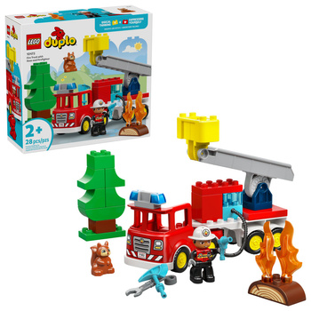 Lego Duplo 10473 Wóz strażacki z wężem i strażakiem