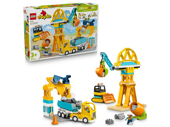 Lego Duplo 10476 Plac budowy z pojazdami 3 w 1 
