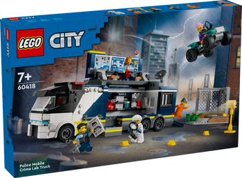 LEGO CITY Policyjna ciężarówka z laboratorium kryminalnym 60418