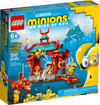 LEGO Minionki 75550 Minionki i walka kung-fu   