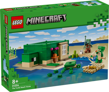 LEGO MINECRAFT Domek na plaży żółwi 21254