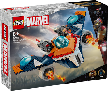 LEGO MARVEL Warbird Rocketa vs. Ronan 76278
