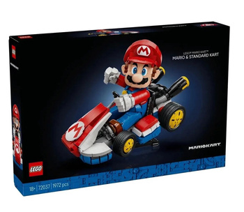 Lego Super Mario 72037 Mario Kart: Mario i Standard Kart
