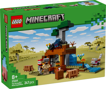 Lego Minecraft 21269 Wyprawa do pancernikowej kopalni 