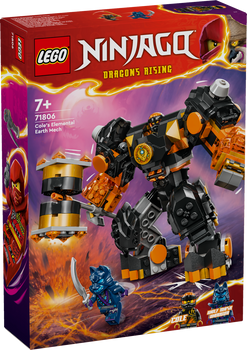 LEGO NINJAGO Mech żywiołu ziemi Cole’a 71806
