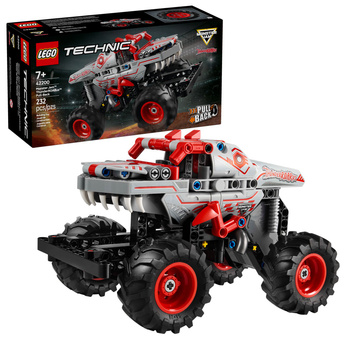 Lego Technic 42200 Monster Jam ThunderROARus z napędem typu pull-back 