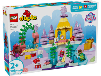  Lego Duplo 10435 Magiczny podwodny pałac Arielki