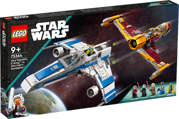 LEGO STAR WARS E-Wing™ Nowej Republiki kontra Myśliwiec™ Shin Hati 75364