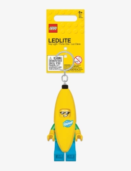 Breloczek lat. LEGO KE118 Banan latarka 