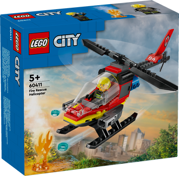 LEGO CITY Strażacki helikopter ratunkowy 60411