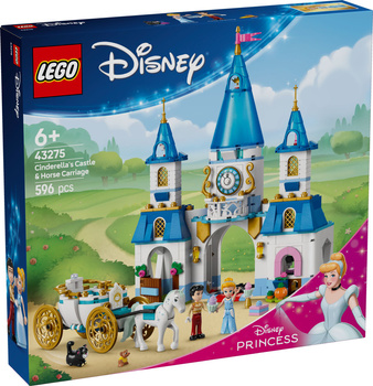 Lego Disney 43275 Zamek Kopciuszka i kareta  
