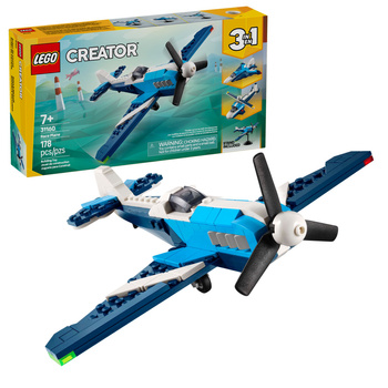 Lego Creator 31160 Statek powietrzny: samolot wyścigowy