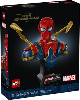 Lego Super Heroes 76326 Popiersie Iron Spider-Mana