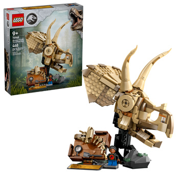 Lego Jurassic World 76969 Czaszka Triceratopsa: Szkielety dinozaurów   