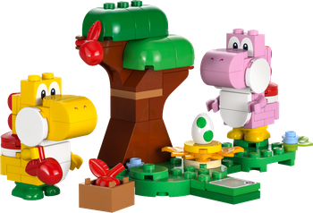LEGO SUPER MARIO Niezwykły las Yoshiego — zestaw rozszerzający 71428