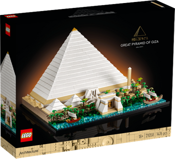LEGO ARCHITECTURE Piramida Cheopsa 21058