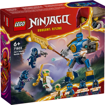 LEGO NINJAGO Zestaw bitewny z mechem Jaya 71805
