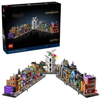 LEGO Harry Potter 76444 Magiczne sklepy na Ulicy Pokątnej  
